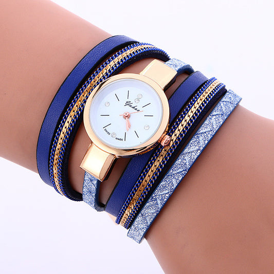 Retro Style Twine Bracelet Watch