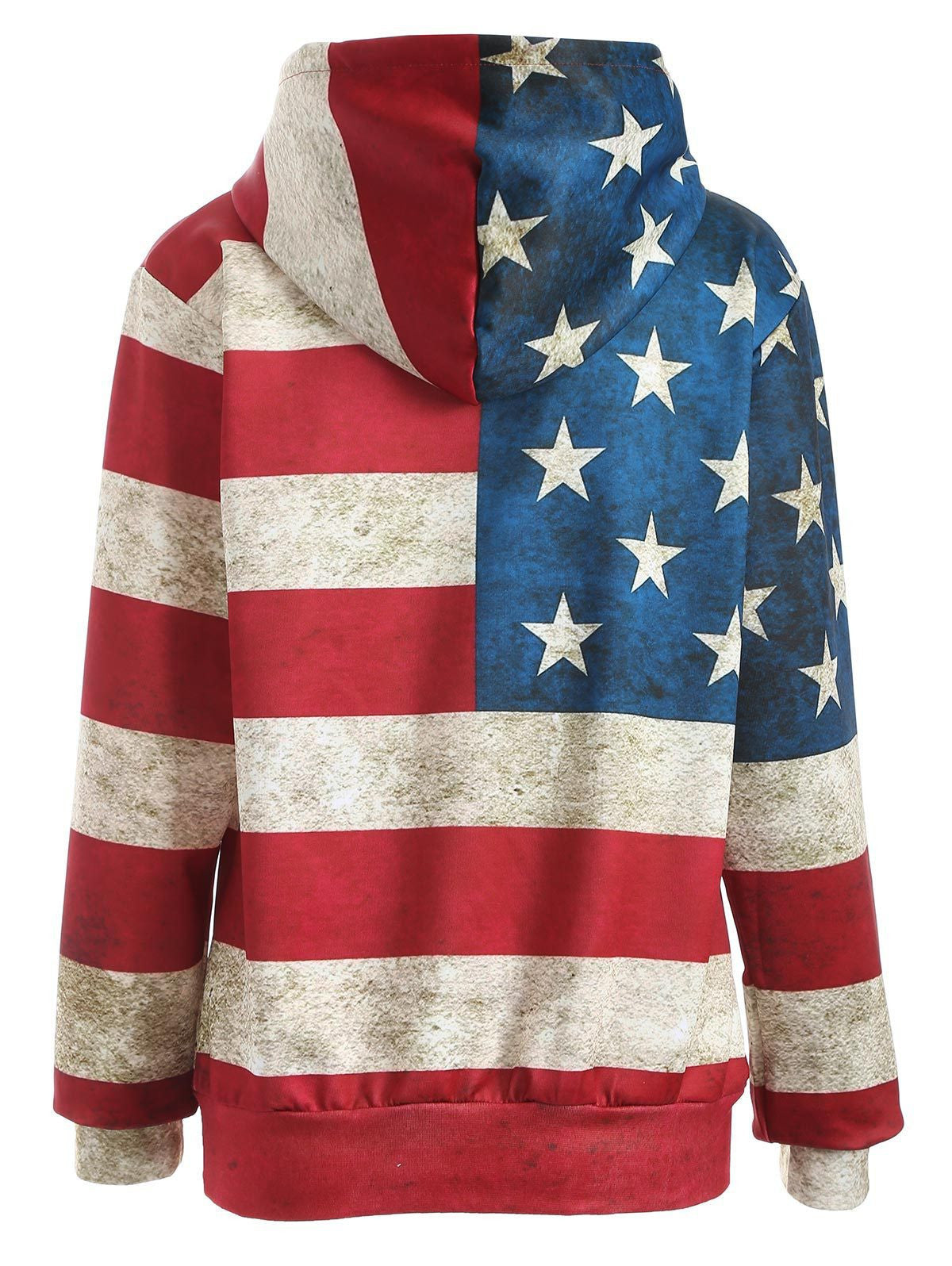 The Flag Of United States 3D Digital Printing Hoodie