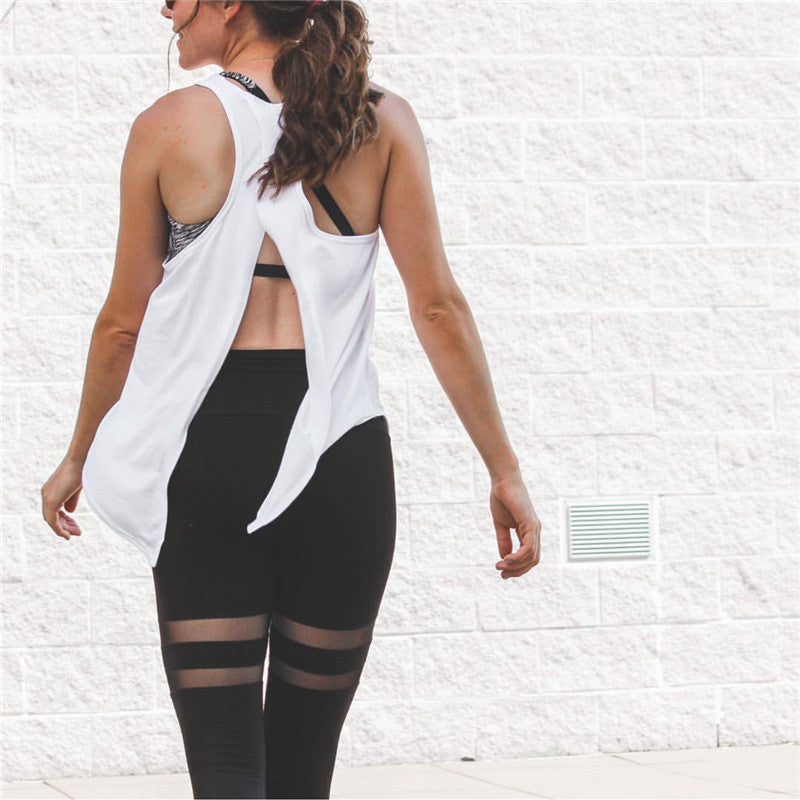 Mesh Patchwork Yoga Sports Long Slim Leggings