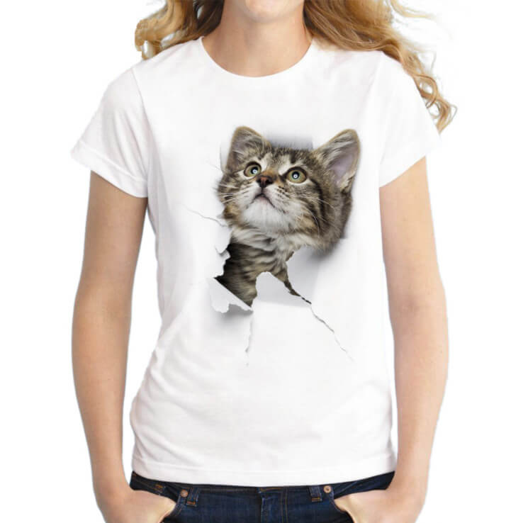 Print Scoop T-shirt