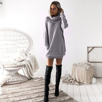 Long Sleeve Sweater Dress