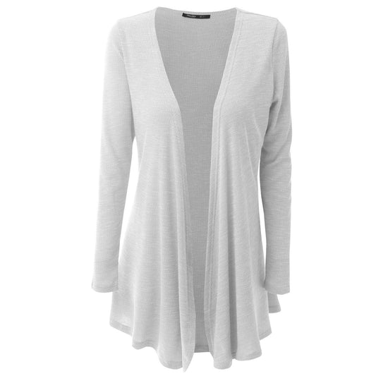 V-neck Long Sleeves Pure Color Plus Size Long blouse