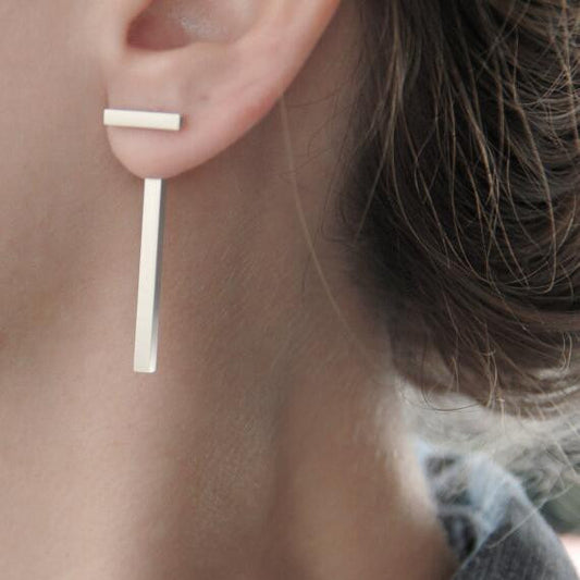 Simple Fashion T Shape Earrings