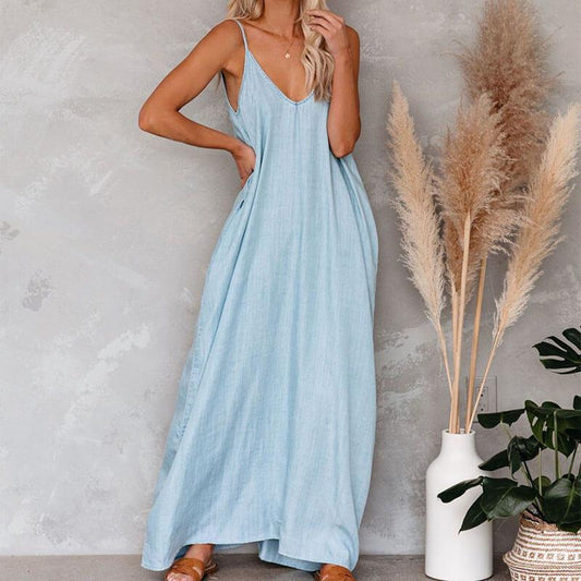 Summer Loose Long Beach Dress