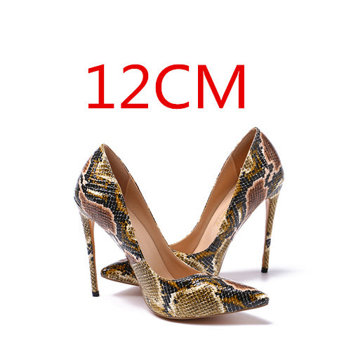 Pointed Toe Low Cut Super High Stiletto Heels Dress Party Shoes