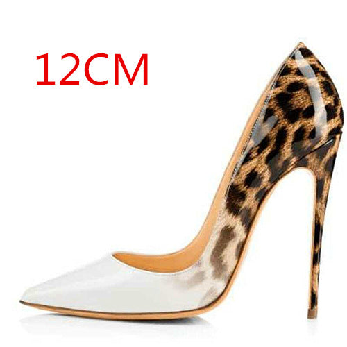 Pointed Toe Low Cut Super High Stiletto Heels Dress Party Shoes