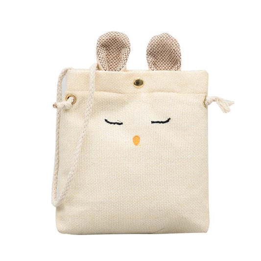 Soft Cute Rabbit Mini Handbag Mobile Phone Bag