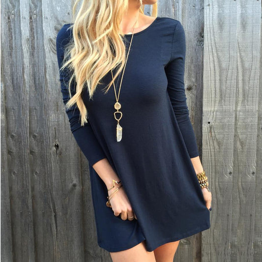 Scoop Backless Back Deep V Sexy Long Sleeves Blouse