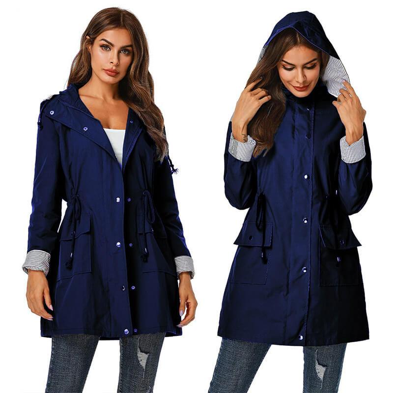 Hollister Elasticated Waist Parka Jacket