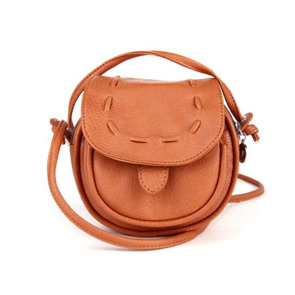 Girls Handmade Musette Bag Drum Pattern Small Shoulder Bag - Meet Yours Fashion - 2