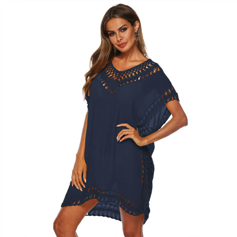 Hollow Out Short Beach Dress