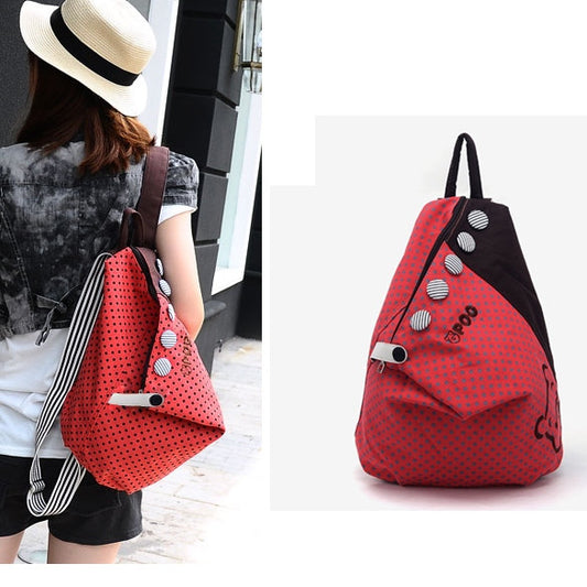 Korean Dot Academy Shoulders Bag