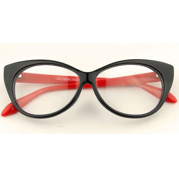 Fashion Vintage Classical Cat Eyes Design Eyeglasses Glasses 3Colors