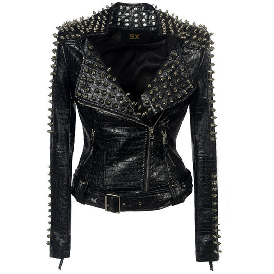 Rivet Studded Punk Jacket