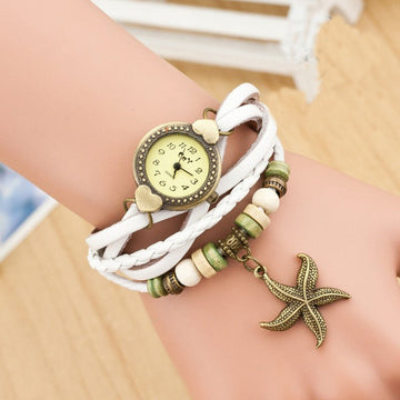 Love Starfish Bracelet Watch