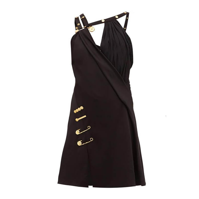 Black Empire Waist Little Black Dress