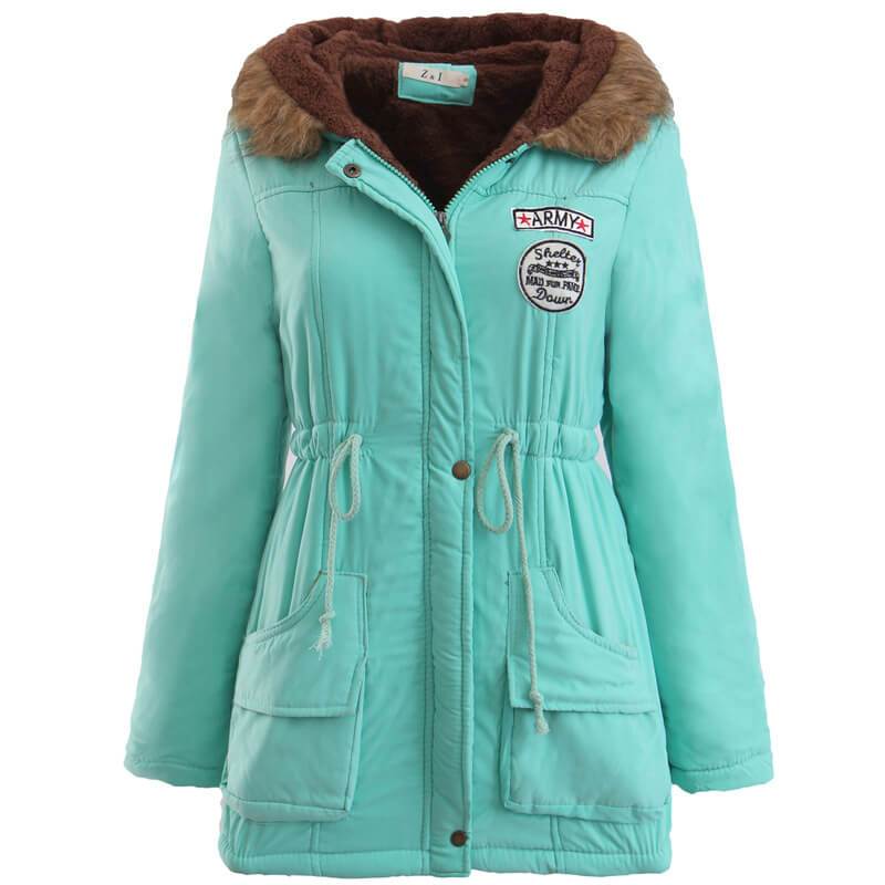 Simple Hollister Padded Parka Jacket