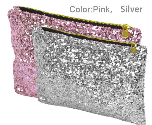 New Fashion Style Women's Sparkle Spangle Clutch Evening Bag