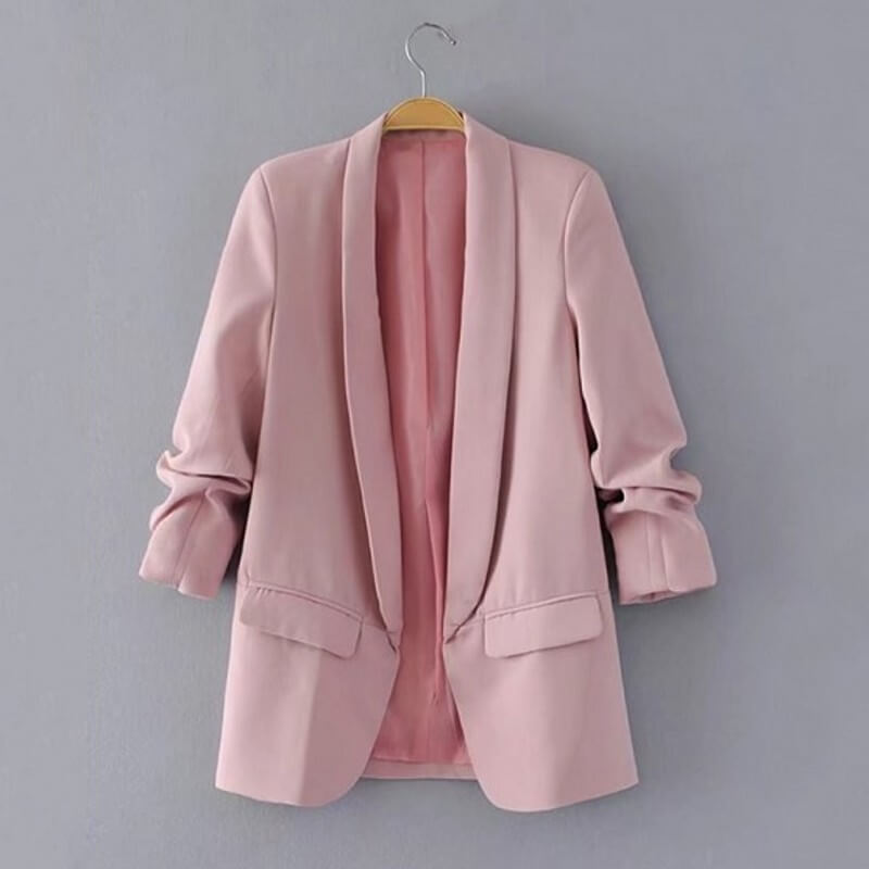 Loose Open Front OL Blazer