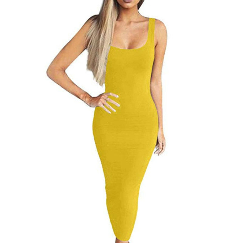 Tight Pinafore Bodycon Dress