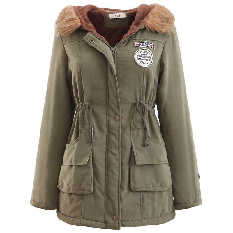 Simple Hollister Padded Parka Jacket