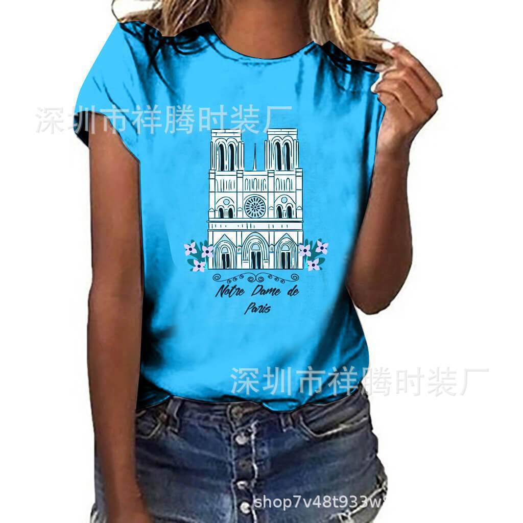 Architecture Print T-shirt