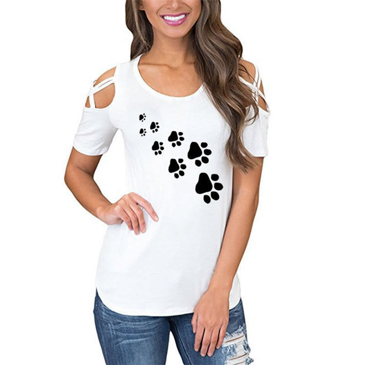 Scoop Print T-shirt