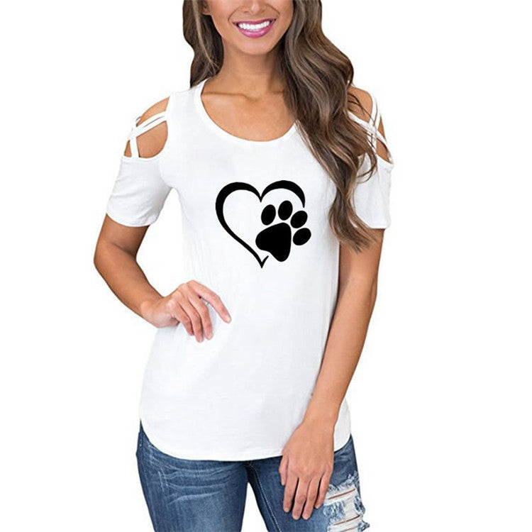 Scoop Print T-shirt