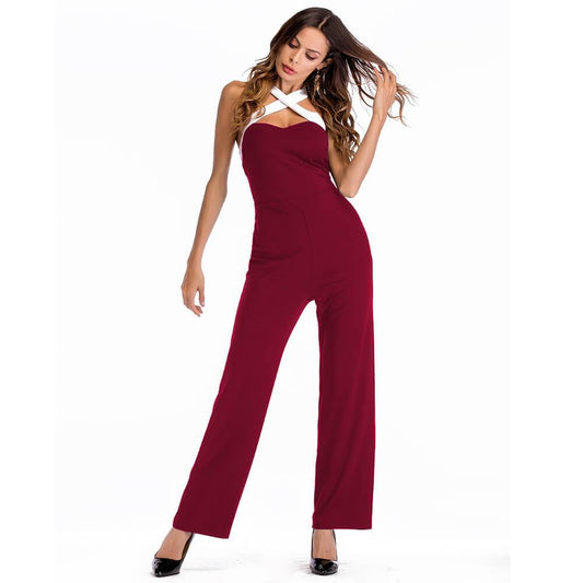 Cut Out Slim Fit Jumpsuit