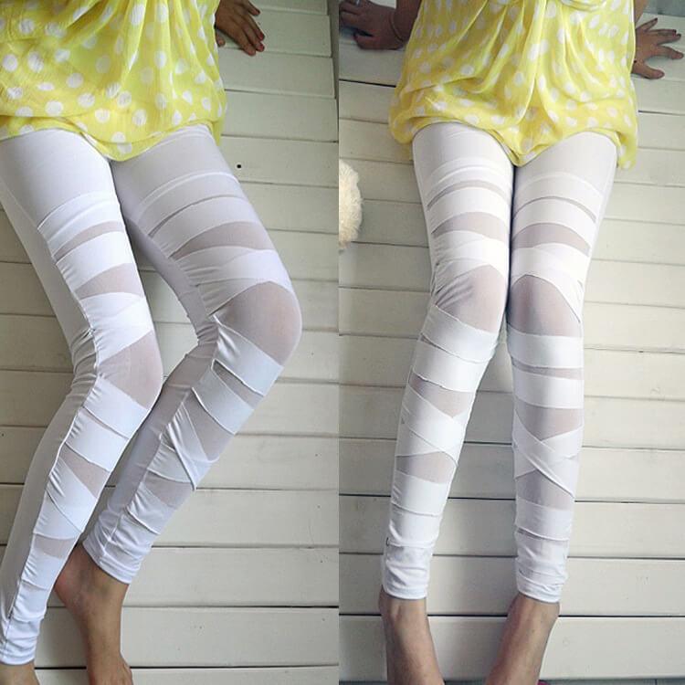 Stretch Skinny Leggings Slim-Fit Fitting Pants