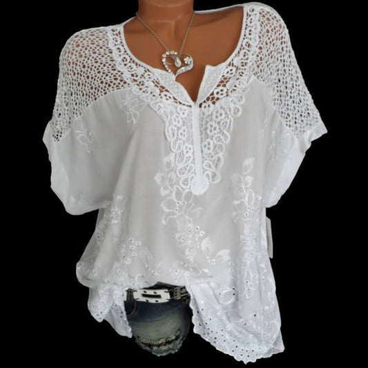 lace Loose T-shirt