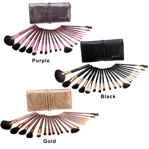 New Fashion 20-Piece Professional Makeup Brush Set Light Pouch Brushes Makeup Tool Set