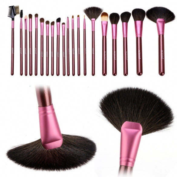 New Fashion 20-Piece Professional Makeup Brush Set Light Pouch Brushes Makeup Tool Set