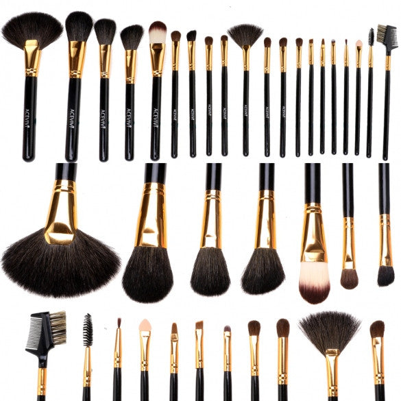 New Fashion 20-Piece Professional Makeup Brush Set Light Pouch Brushes Makeup Tool Set