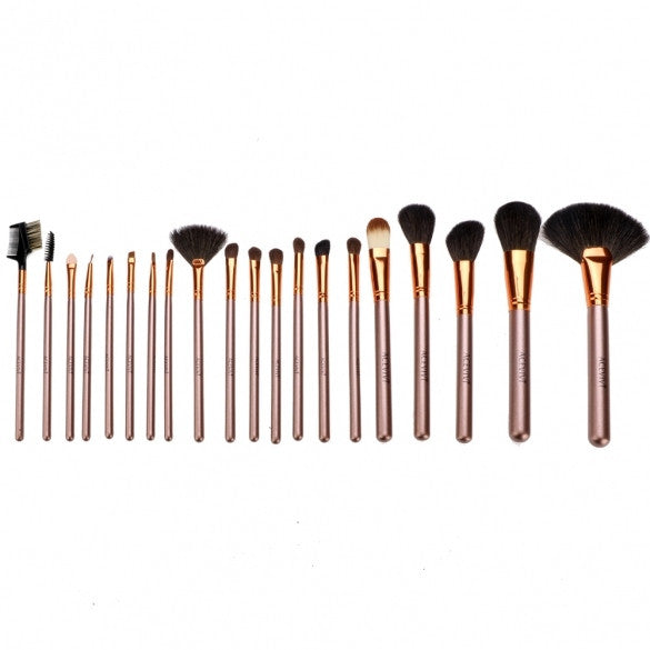 New Fashion 20-Piece Professional Makeup Brush Set Light Pouch Brushes Makeup Tool Set