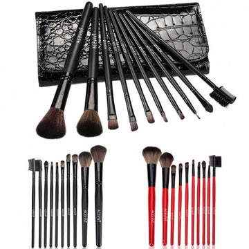 New Fashion Professional 10pcs Soft Cosmetic Tool Makeup Brush Set Kit With Pouch