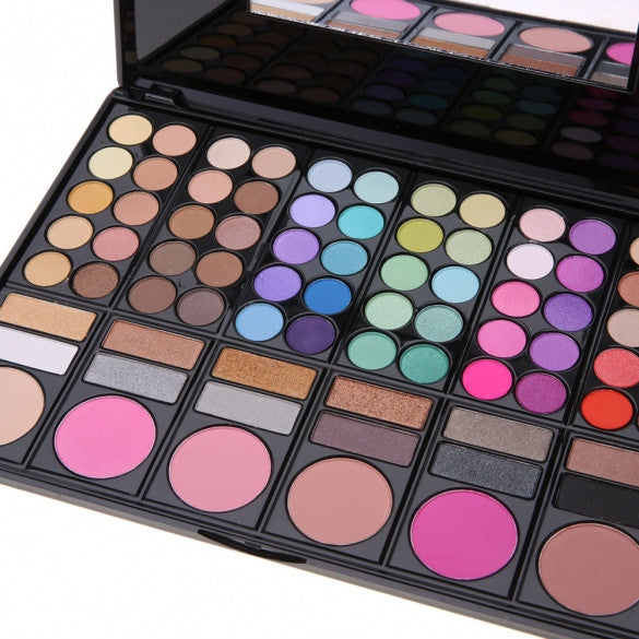 Women Cosmetics Professional 78 Colors Eyeshadow Makeup Palette Kit