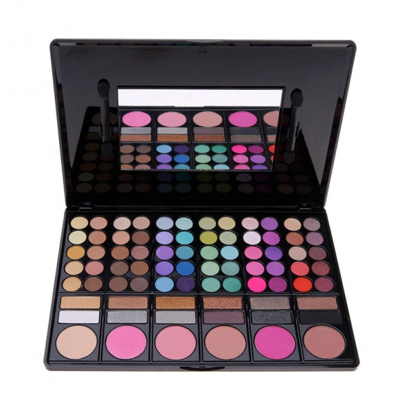 Women Cosmetics Professional 78 Colors Eyeshadow Makeup Palette Kit