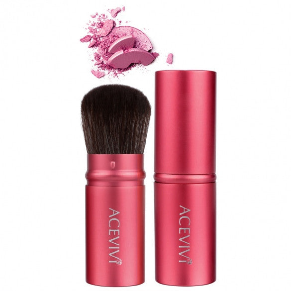 Acevivi Retractable Kabuki Brush Concealer Foundation Blush Face Powder Bronzer Makeup Brushes