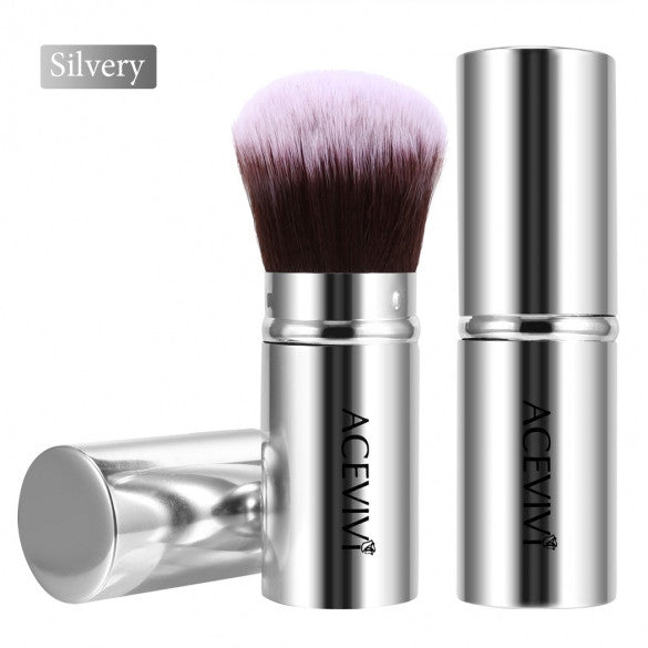 Acevivi Retractable Kabuki Brush Concealer Foundation Blush Face Powder Bronzer Makeup Brushes