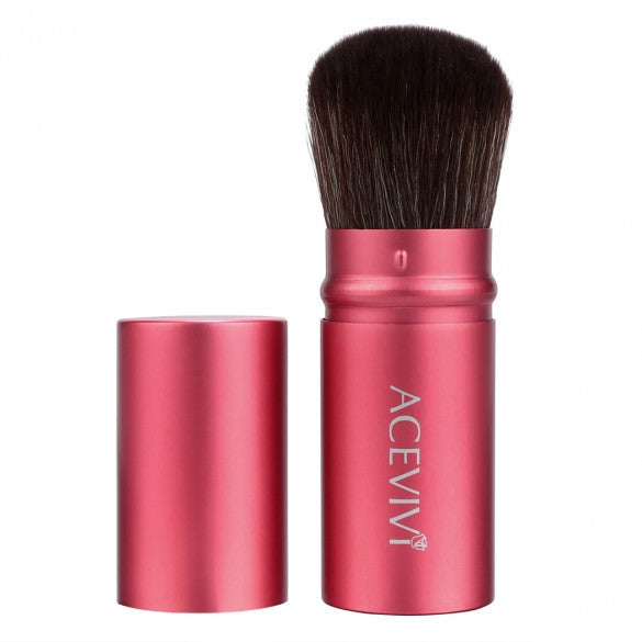 Acevivi Retractable Kabuki Brush Concealer Foundation Blush Face Powder Bronzer Makeup Brushes