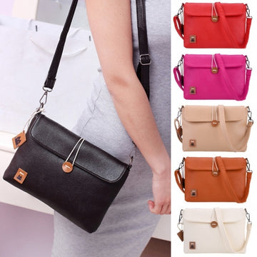 2016 Newest Fashion Women Lady's Tote Clutch Handbag Portable Small Size Button Purse Shoulder Cross Bag