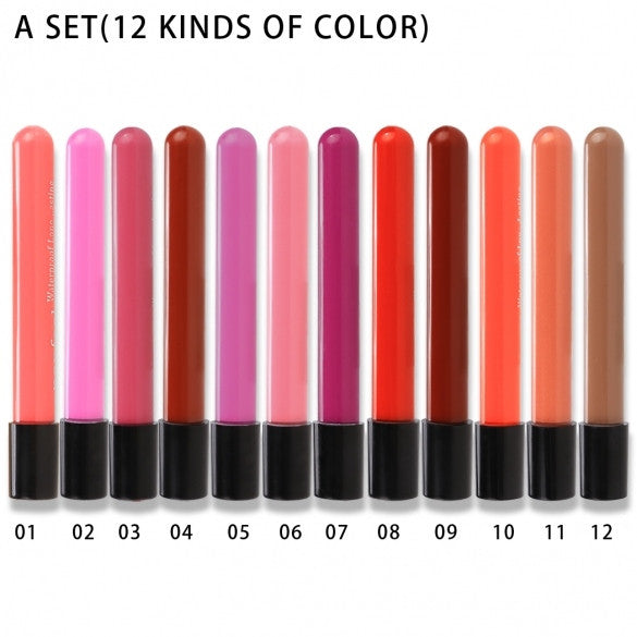 New Women's Waterproof Long Lasting Wet Lip Liquid Pencil Matte Lipstick Lip Gloss Beauty Makeup