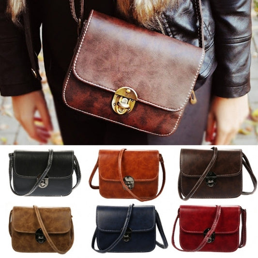 Women's Vintage Style Messenger Bag Flap Bag One Shoulder Bag