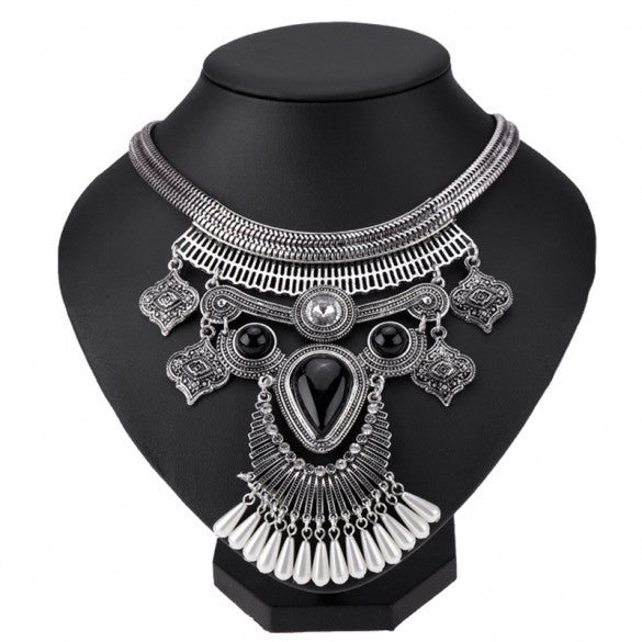 Women Fashion Chain Pendant Necklace Choker Collar Necklace