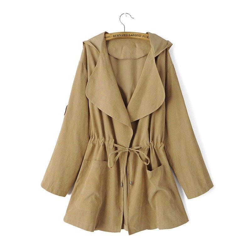 Women Basic Outwear Jackets Autumn Jacket Spring Long Jackets And Coats Female Coat