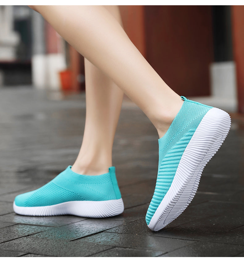 Slip On Flat Sock Sneakers 