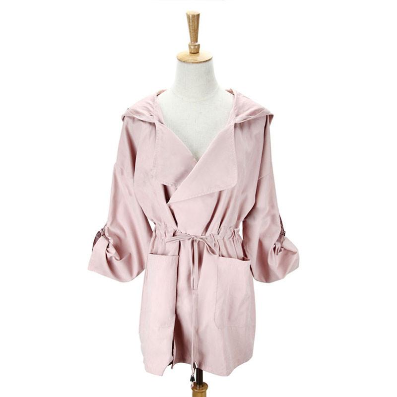 Women Basic Outwear Jackets Autumn Jacket Spring Long Jackets And Coats Female Coat