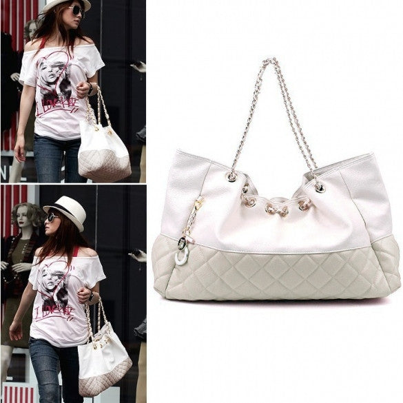 Girls' Oversized Bag Shoulder Handbag Chain Straps