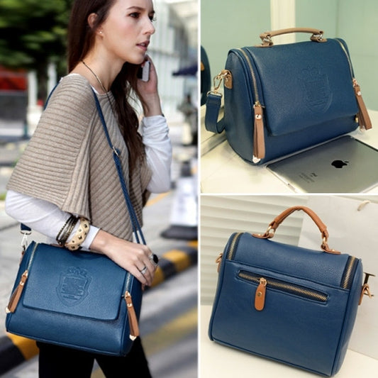 Women Handbag Cross Body Shoulder Bag Messenger Bag Tote Bag Blue